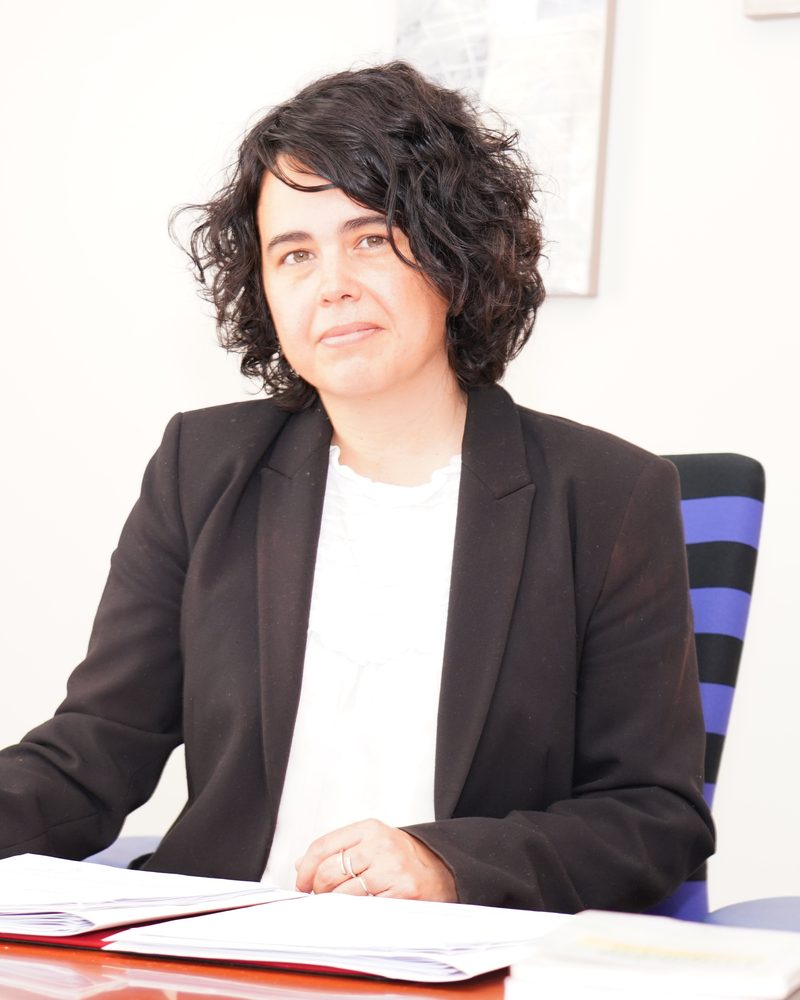 Saioa Urdangarin Tamargo en su despacho